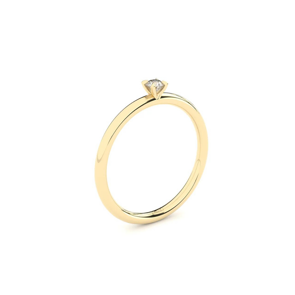 Yellow Gold Ring "Duo Petite"