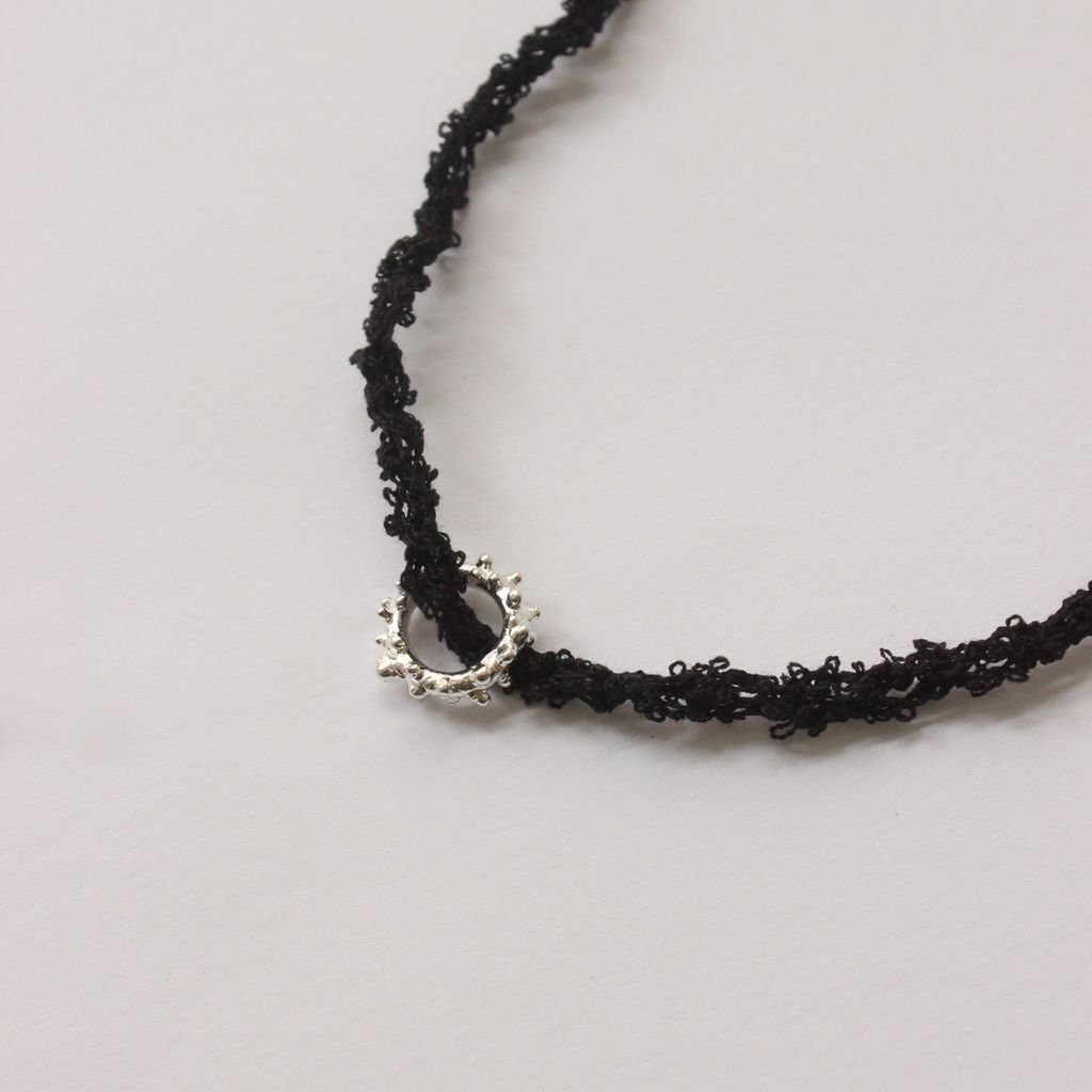 Silver Necklace "Full Moon"