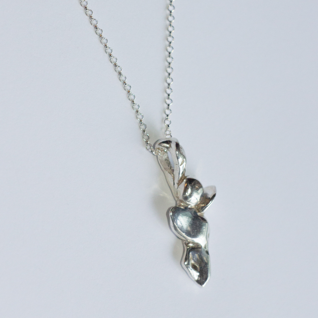 Silver Necklace "Wish"