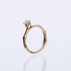 Yellow Gold Ring with Cubic Zirconia