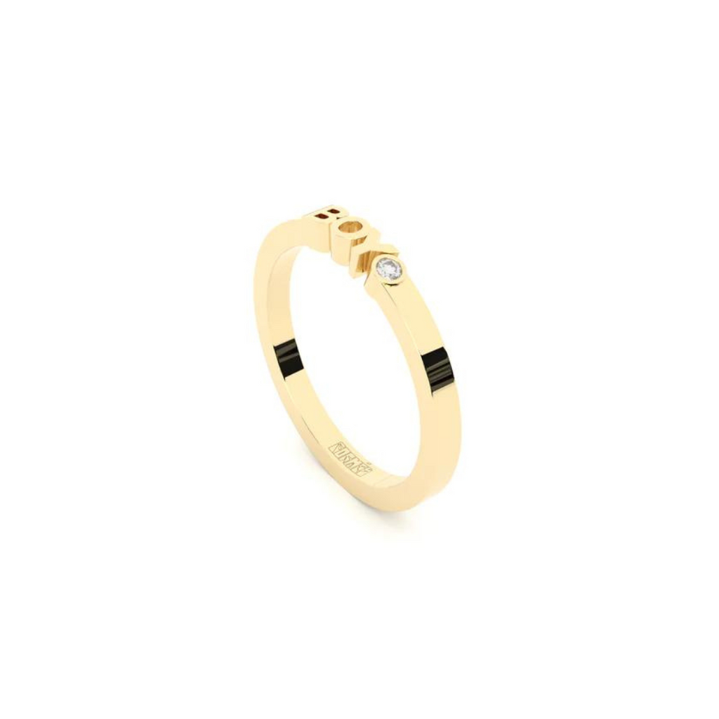 Yellow Gold Ring "Boy"