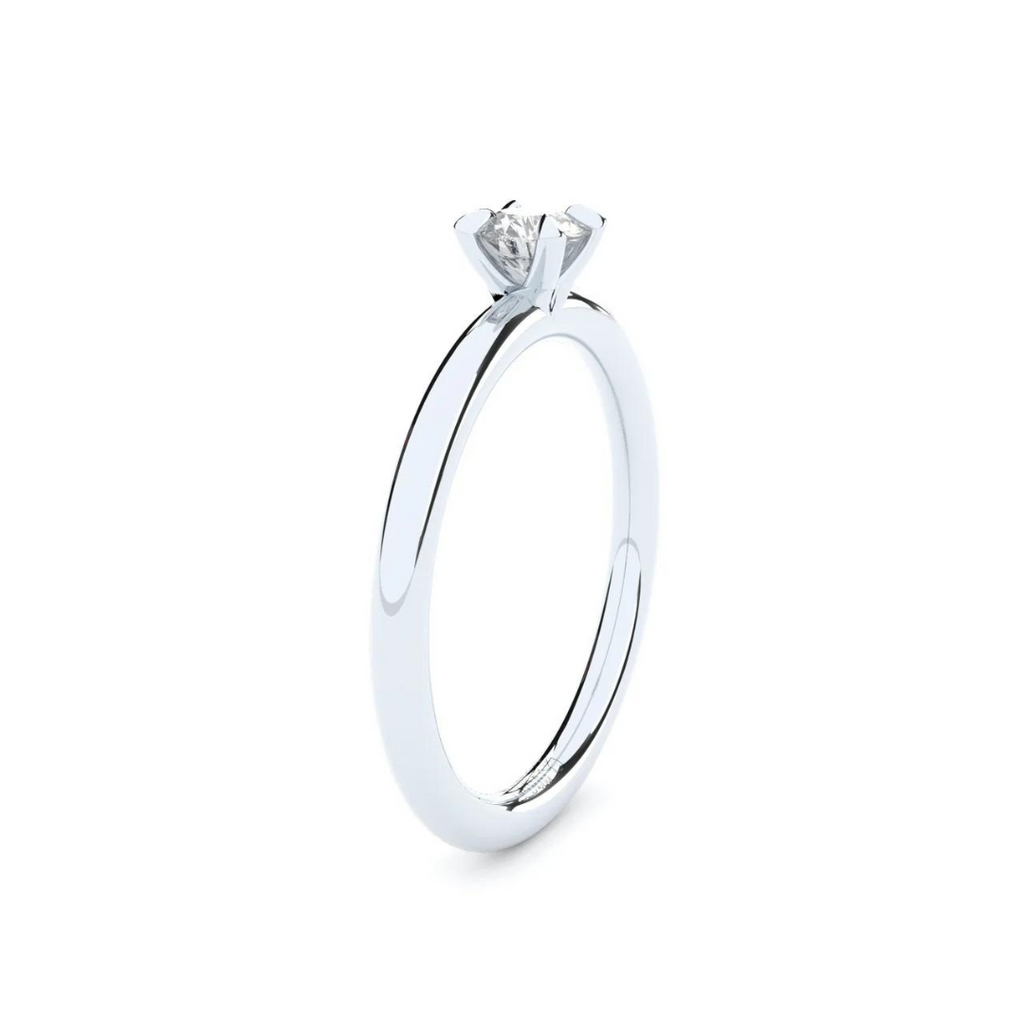 White Gold Ring "Duo4"