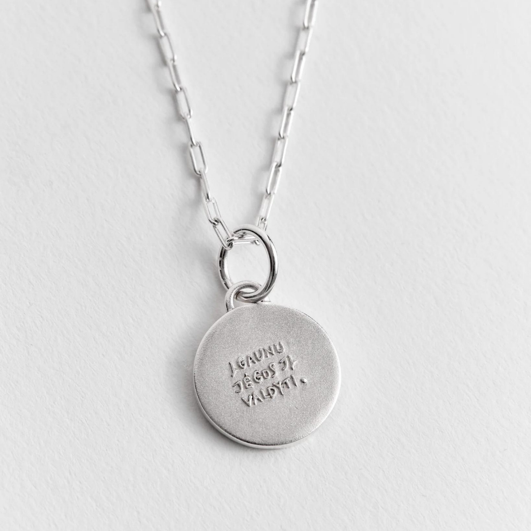 Silver Necklace "Pyktis"