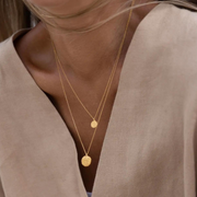 Gold Plated Silver Necklace "Tiny"