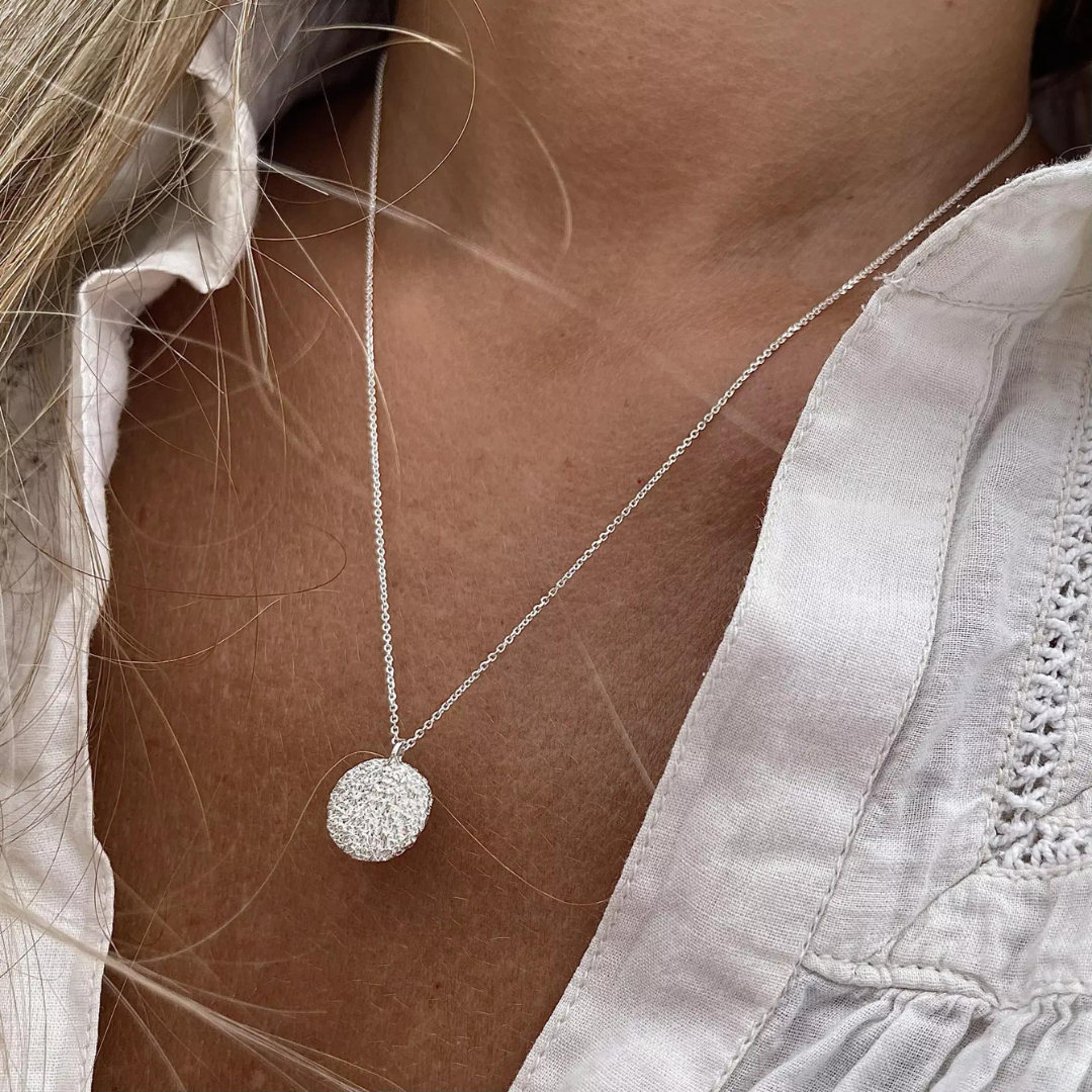 Silver Necklace "Handcrafted"