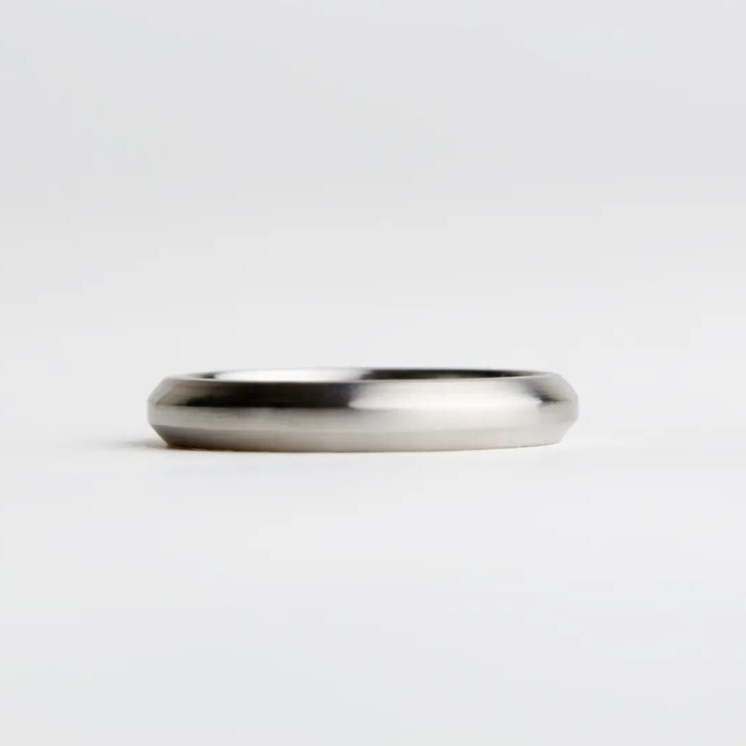 White Gold Ring "POssess"