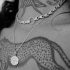 Silver Necklace "Pyktis"