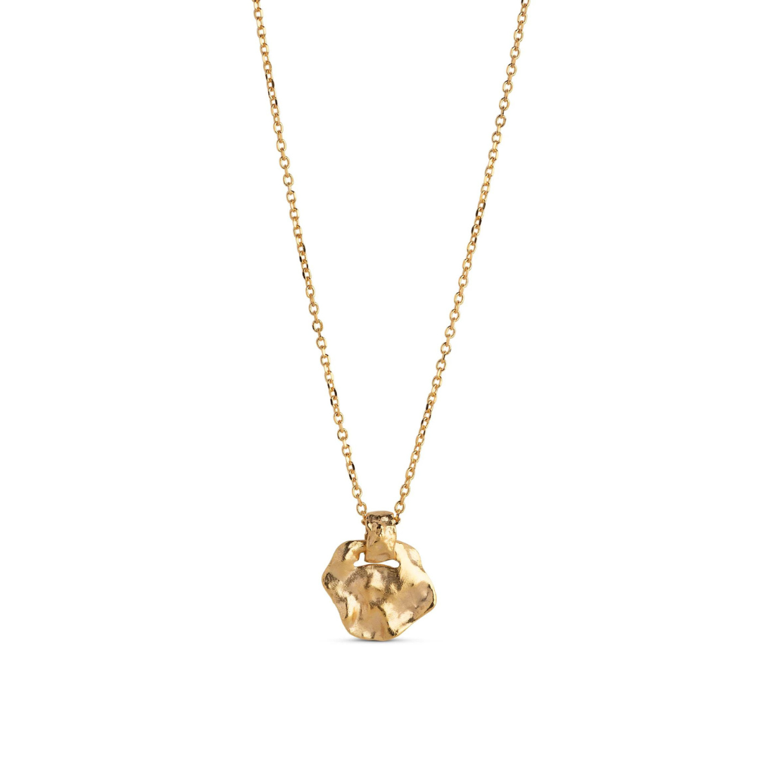 Gold Plated Silver Necklace "Windy"