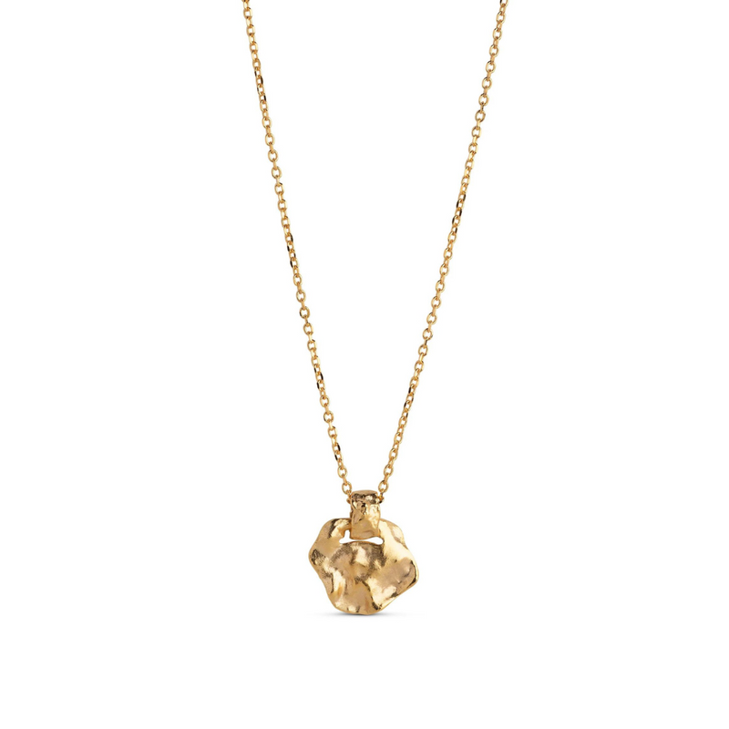Gold Plated Silver Necklace "Windy"