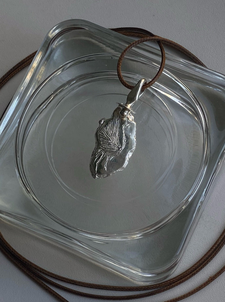 Silver Necklace "Dancing in the Clouds"