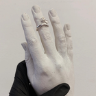 Silver Ring with Diamond "Puikybė"