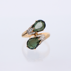 Yellow Gold Ring with Tourmaline