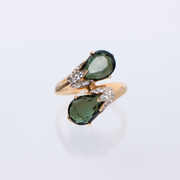 Yellow Gold Ring with Tourmaline