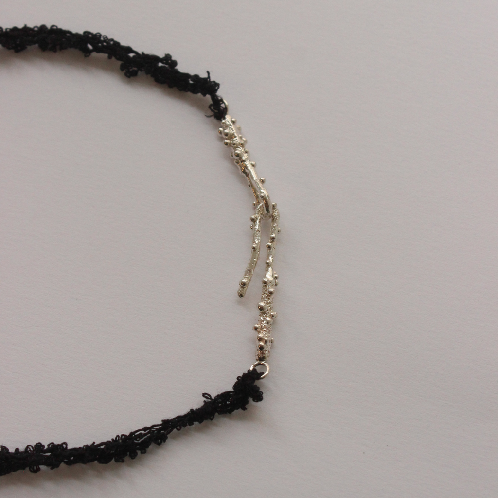 Silver Necklace "Full Moon"