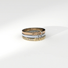 Yellow Gold Ring with Diamond "Boy"