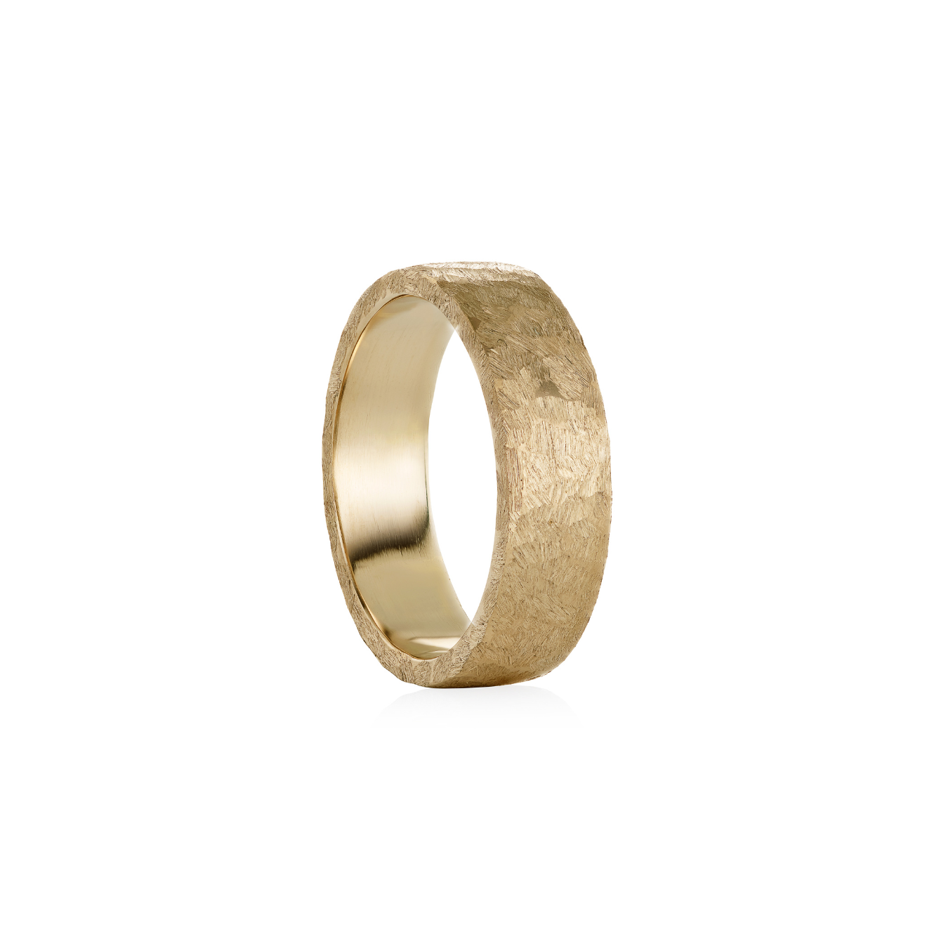 Yellow Gold Wedding Ring for Him