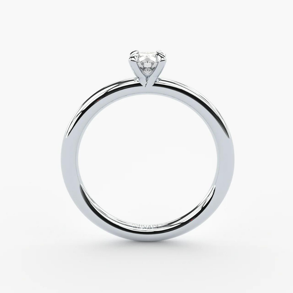 White Gold Ring "Duo4"