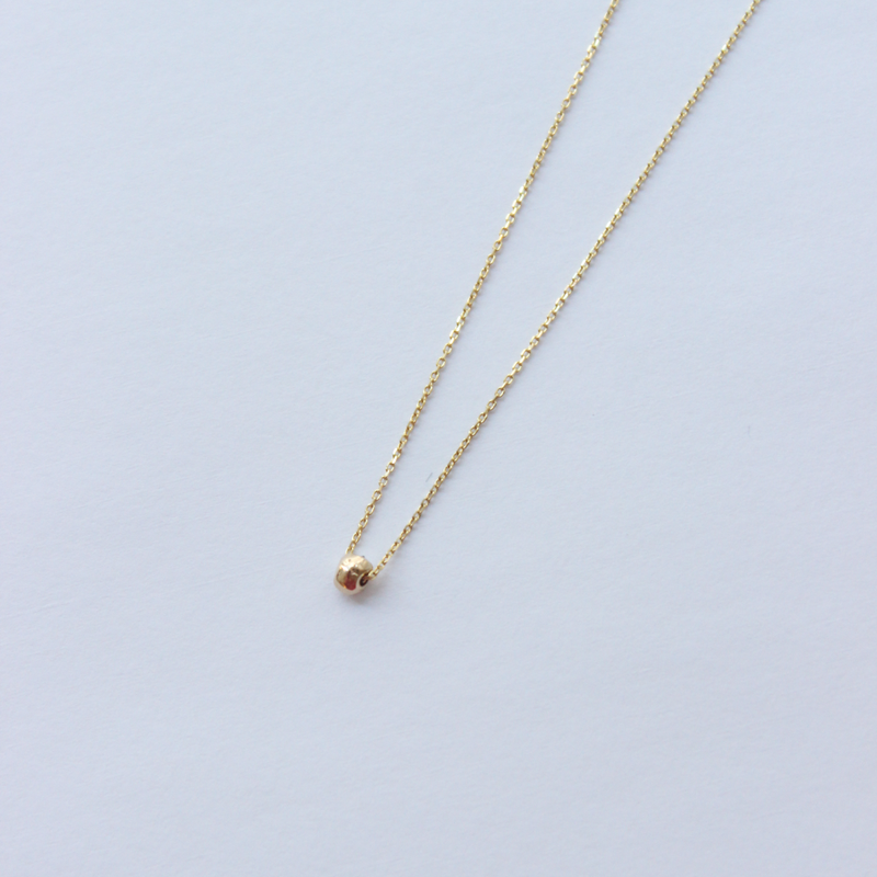 Yellow Gold Necklace with Diamond