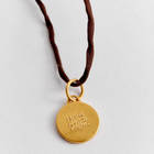 Gold Plated Necklace "Geismas"