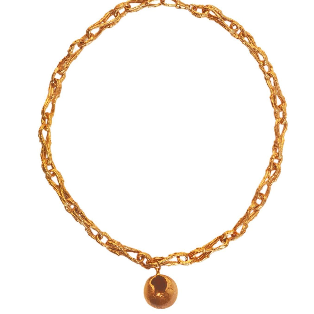 Gold Plated Necklace "The Stormcalmer"