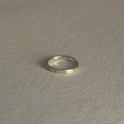 Silver Ring "Cum Amore / With Love"