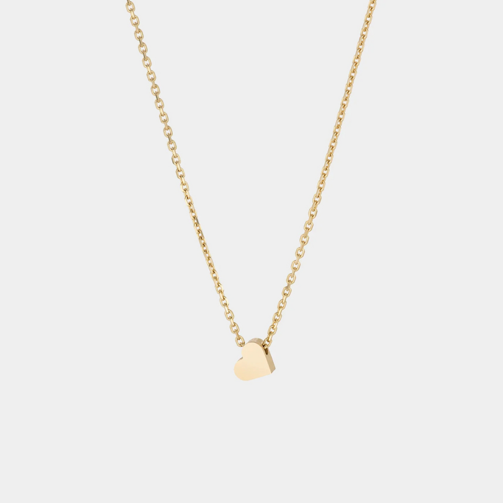 Yellow Gold Necklace "Amour" (Large)