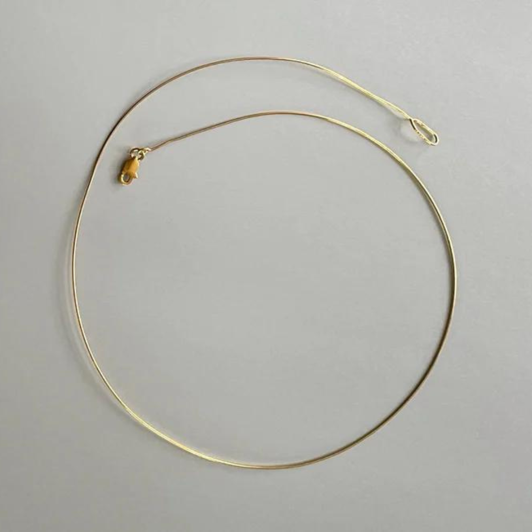 Gold Plated Silver Rim for Pendant