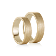 Yellow Gold Wedding Ring for Him
