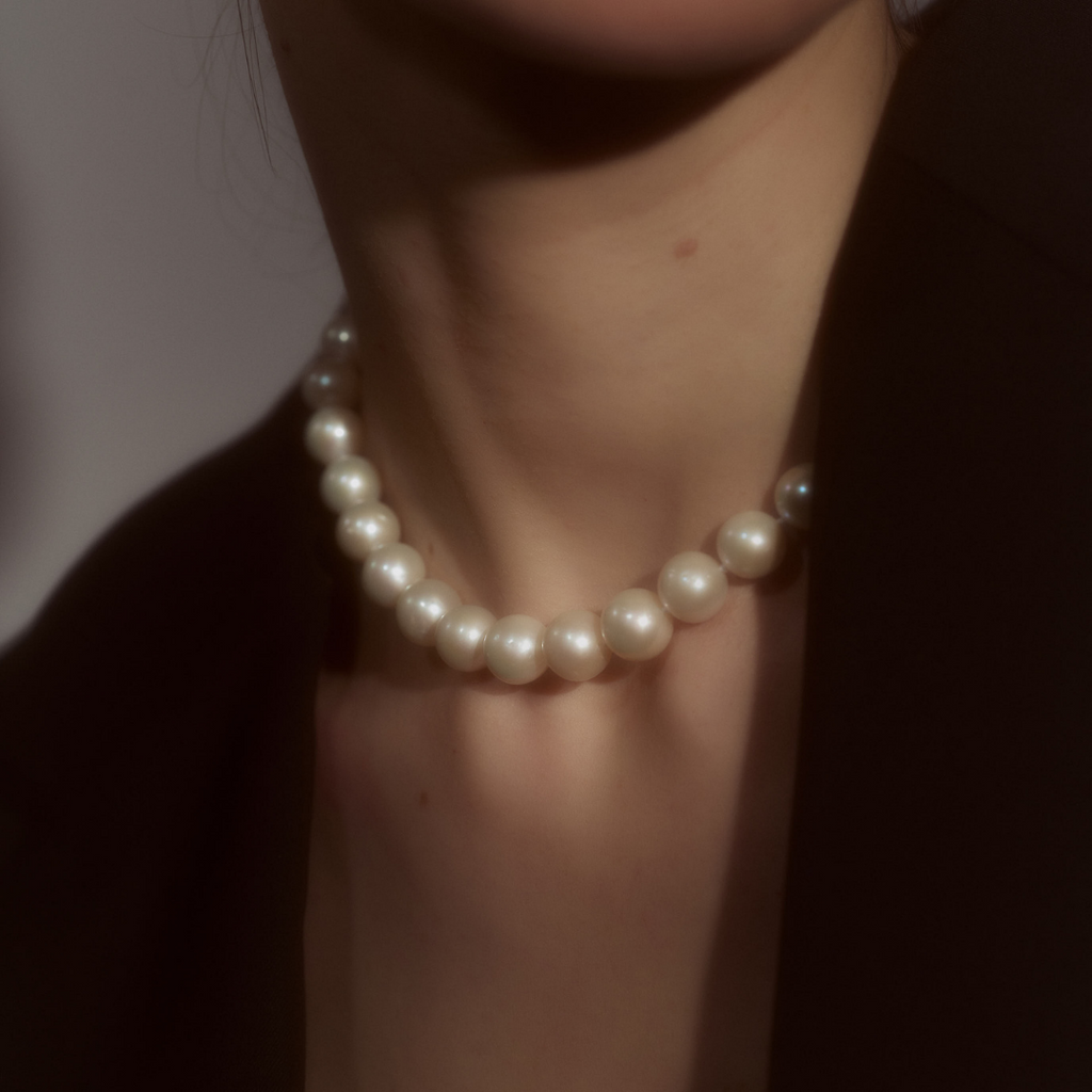 Essential Pearl Beads Necklace