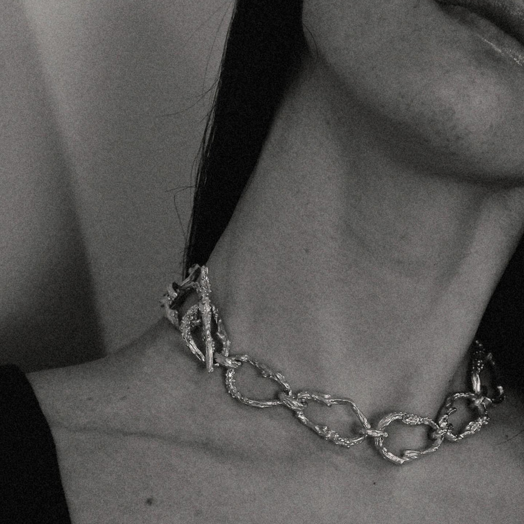 Gold Plated Necklace "The Thornbreaker"