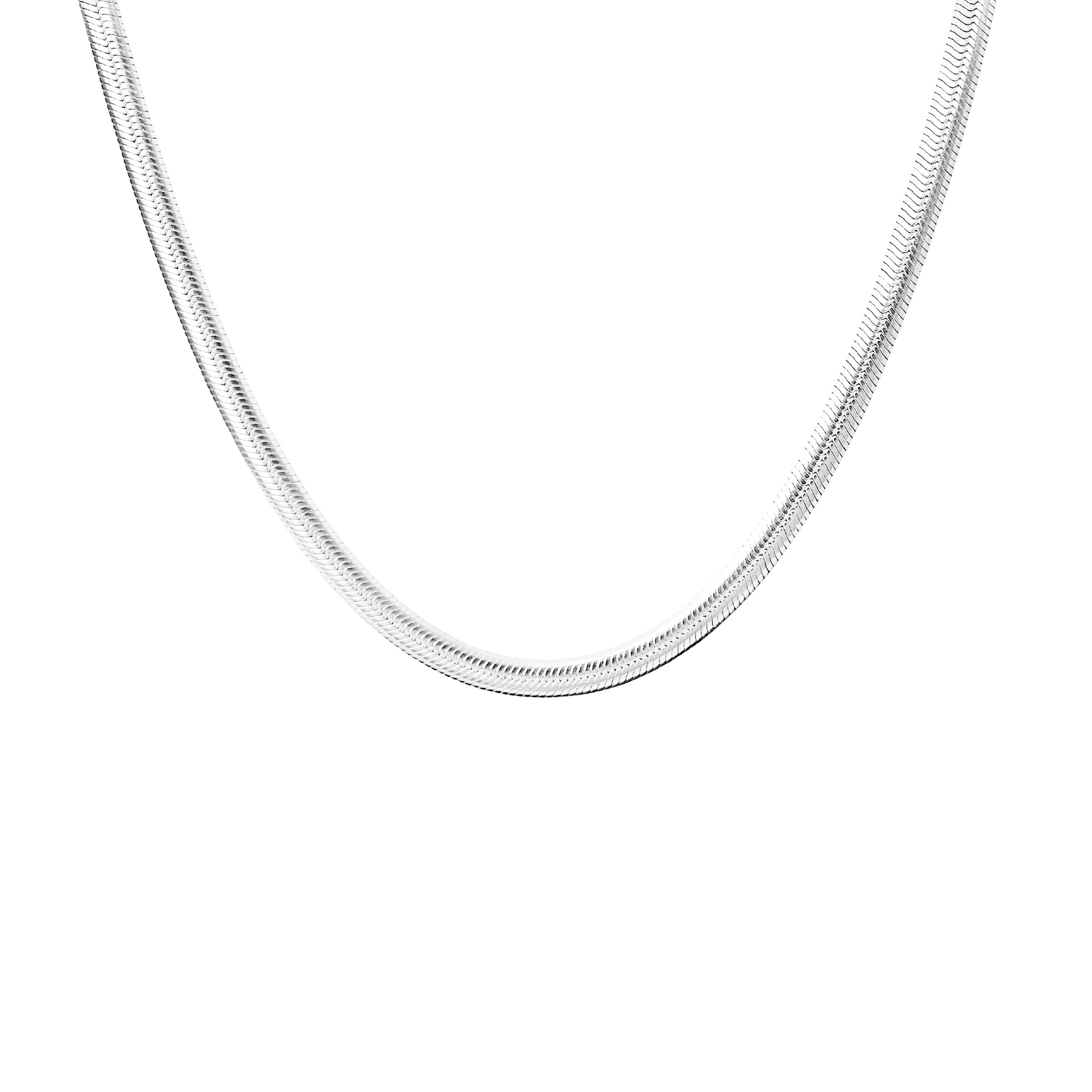 Silver Necklace "Flow"