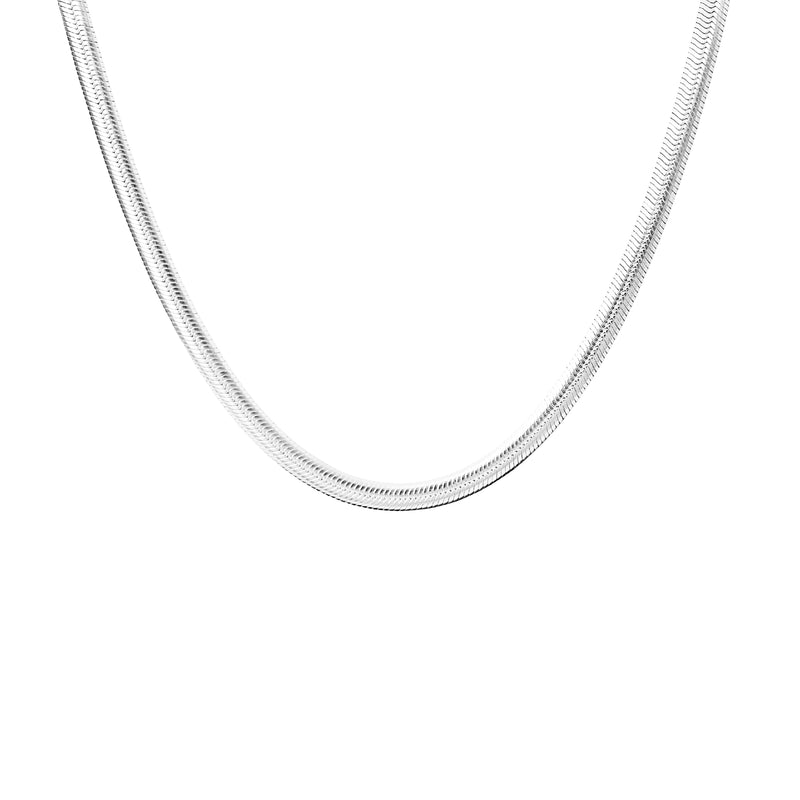 Silver Necklace "Flow"