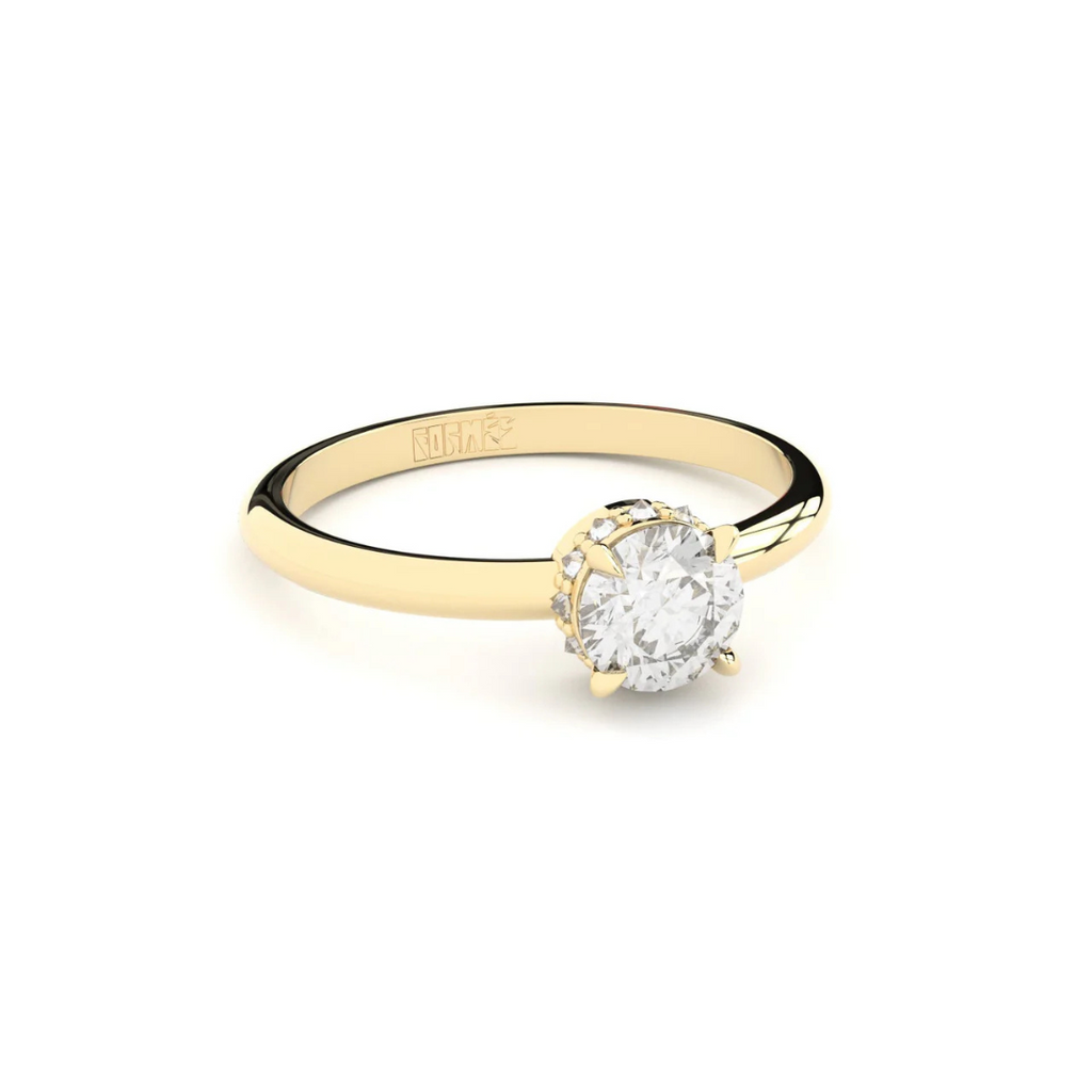 Yellow Gold Ring "Cosmos"