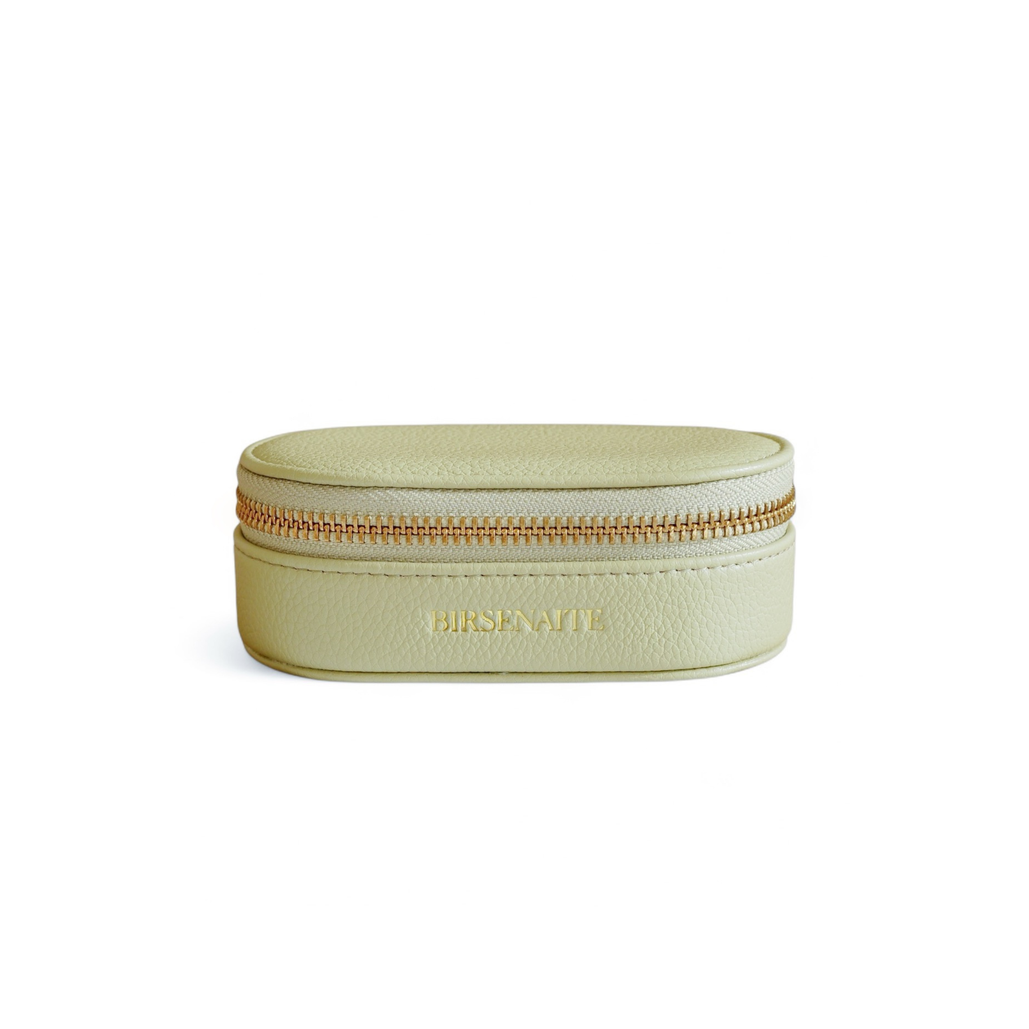 Mini Oval Olive Jewellery Case
