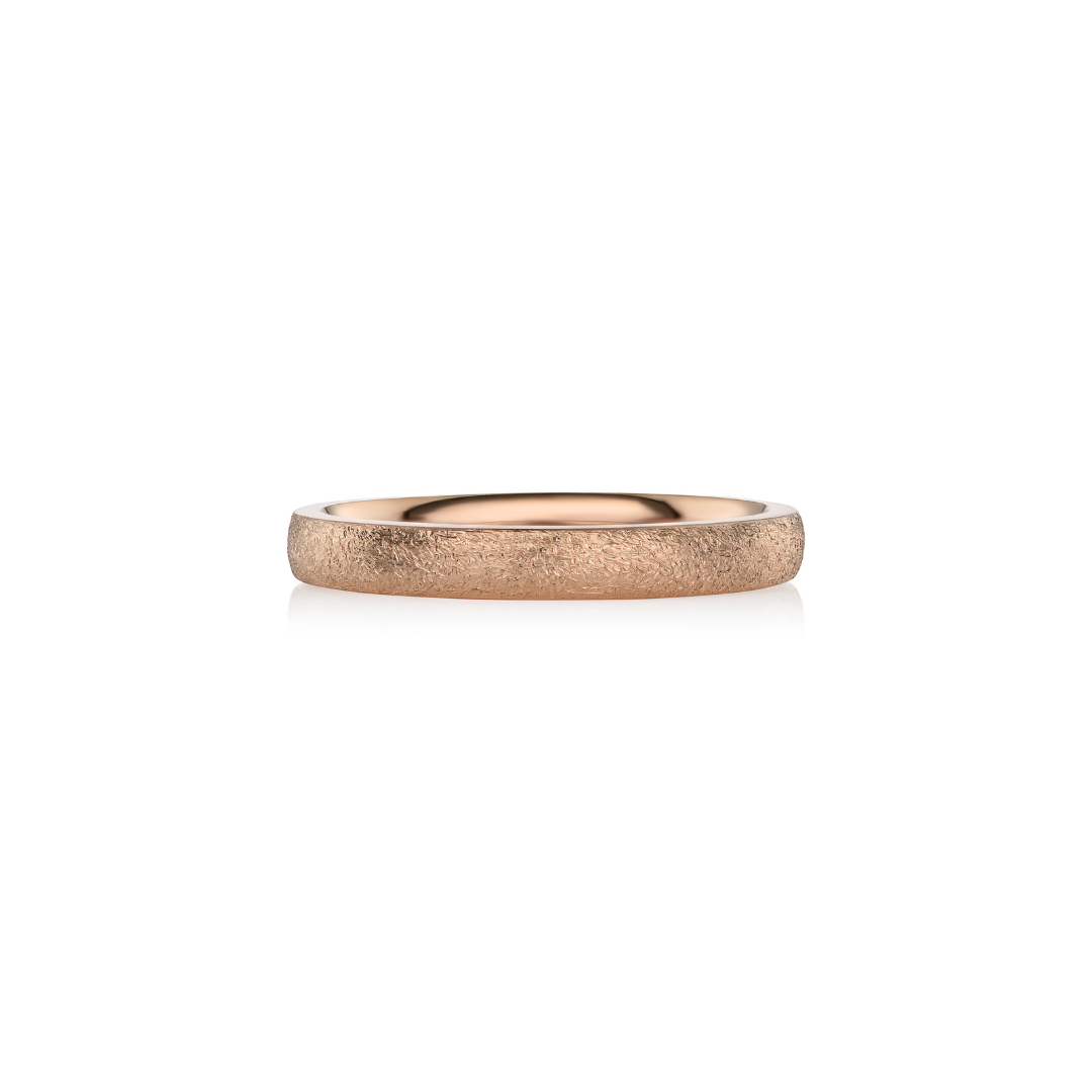 Rose Gold Wedding Ring for Her