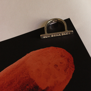 Silver Ring "Cum Bona Pace / With a Good Peace"