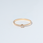 Yellow Gold Ring with Diamond