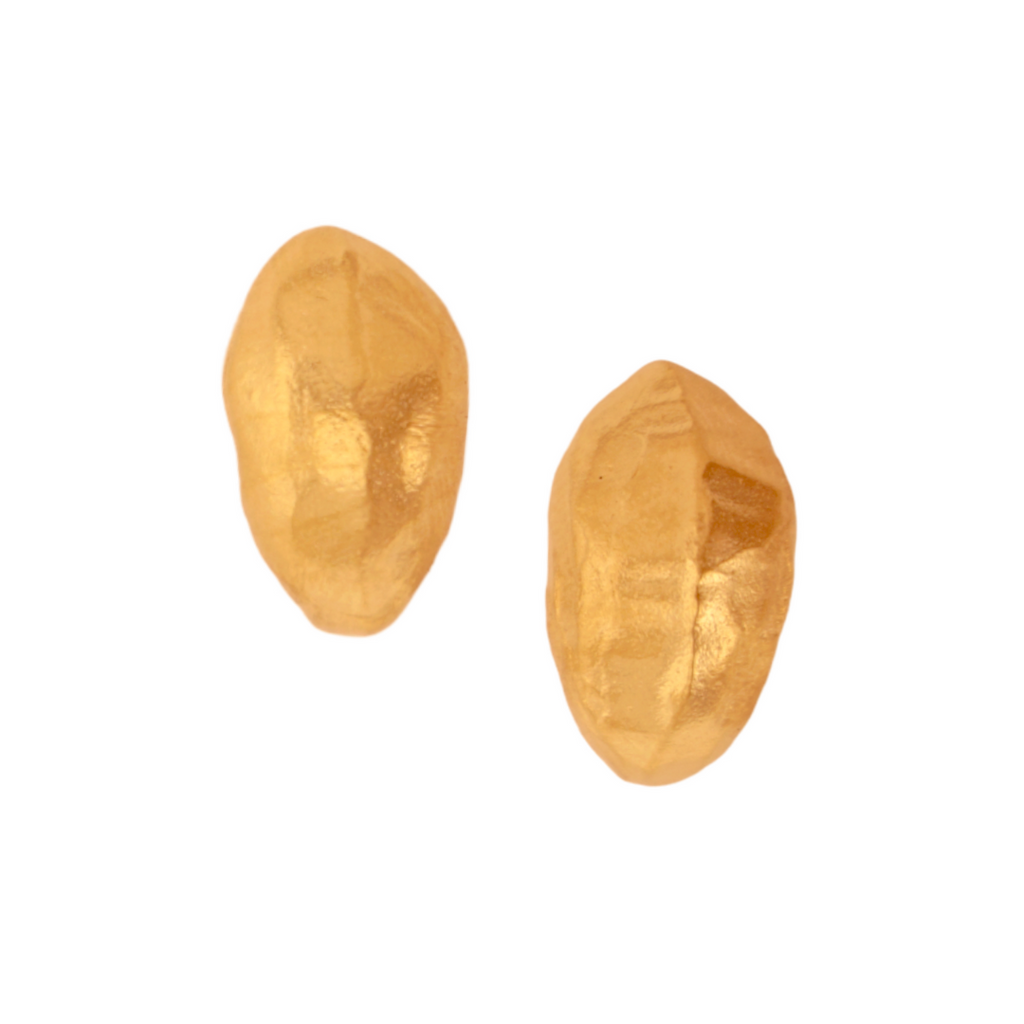 Gold Plated Earrings "Exploring Sardis"