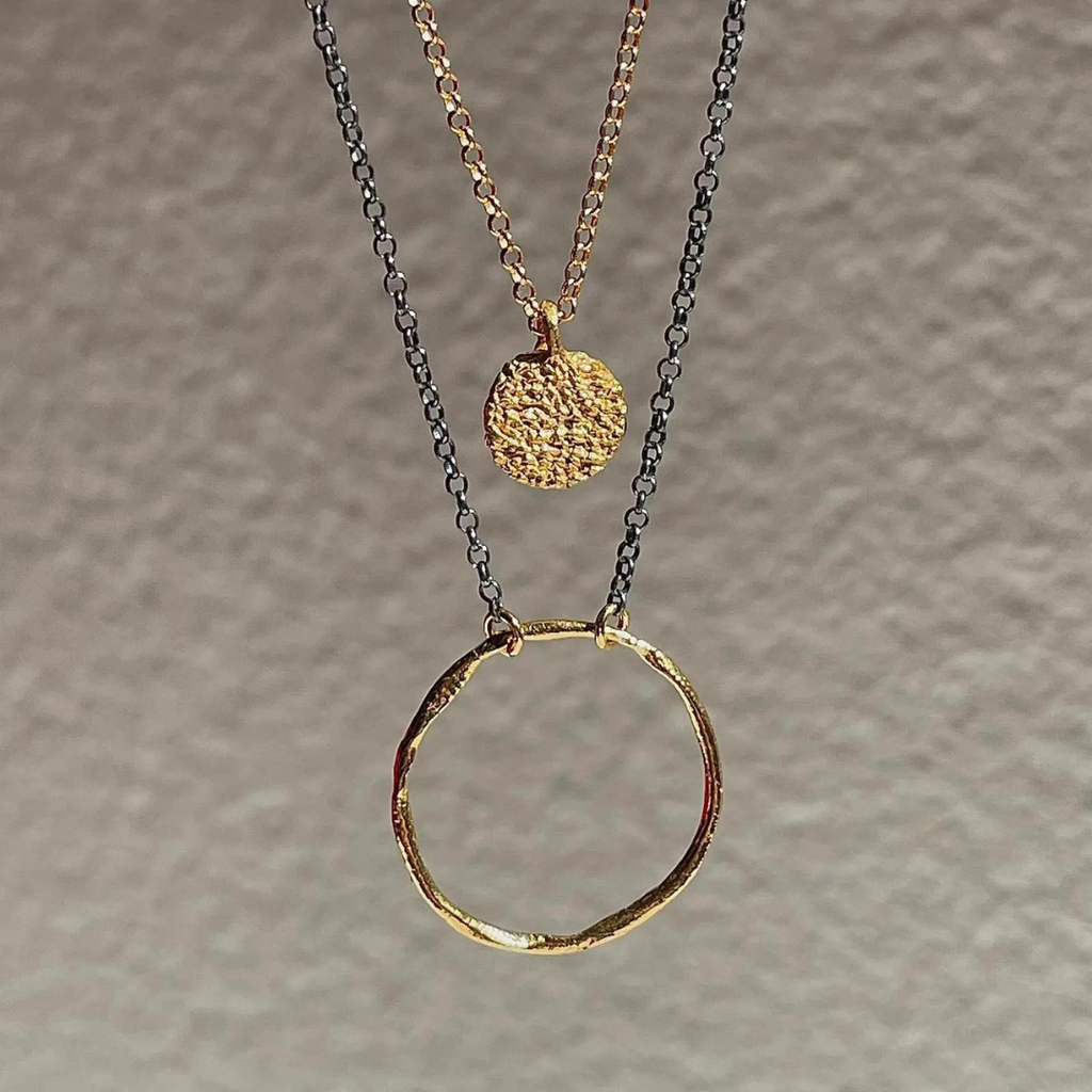 Gold Plated Silver Necklace "Tiny"