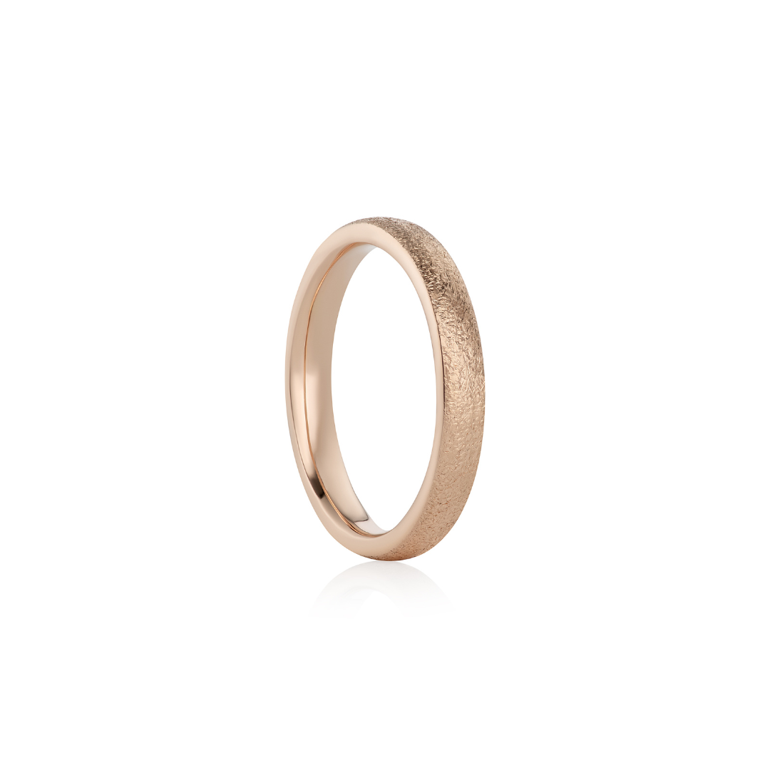 Rose Gold Wedding Ring for Her