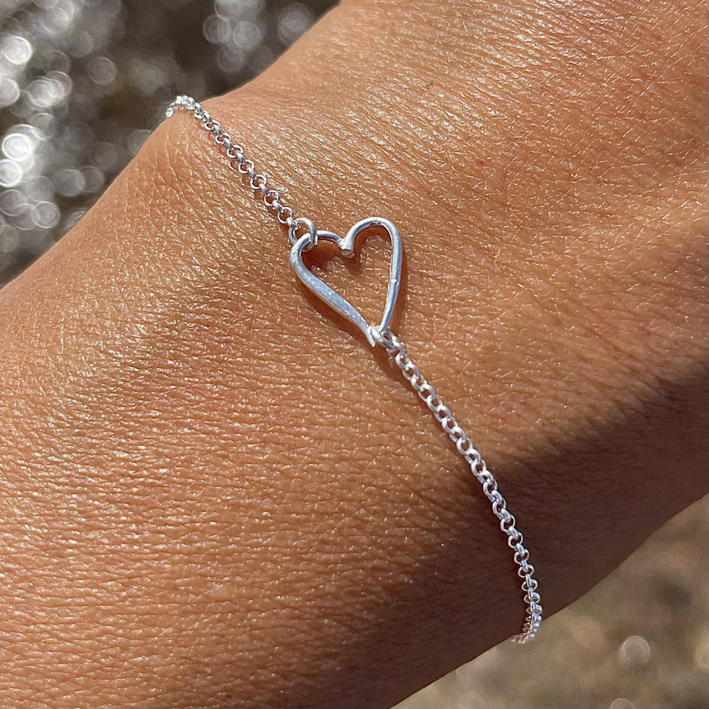 Silver Bracelet "Heart"