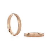Rose Gold Wedding Ring for Her