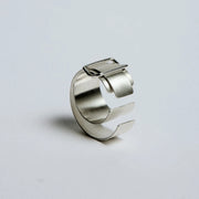 Silver Ear Cuff "Beta_03"