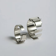 Silver Ear Cuff "Beta_03"