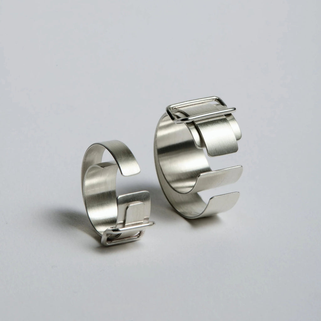 Silver Ear Cuff "Beta_03"