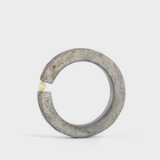 One-of-a-kind ring composed of hafnium and yellow diamond by ASR JWLS.