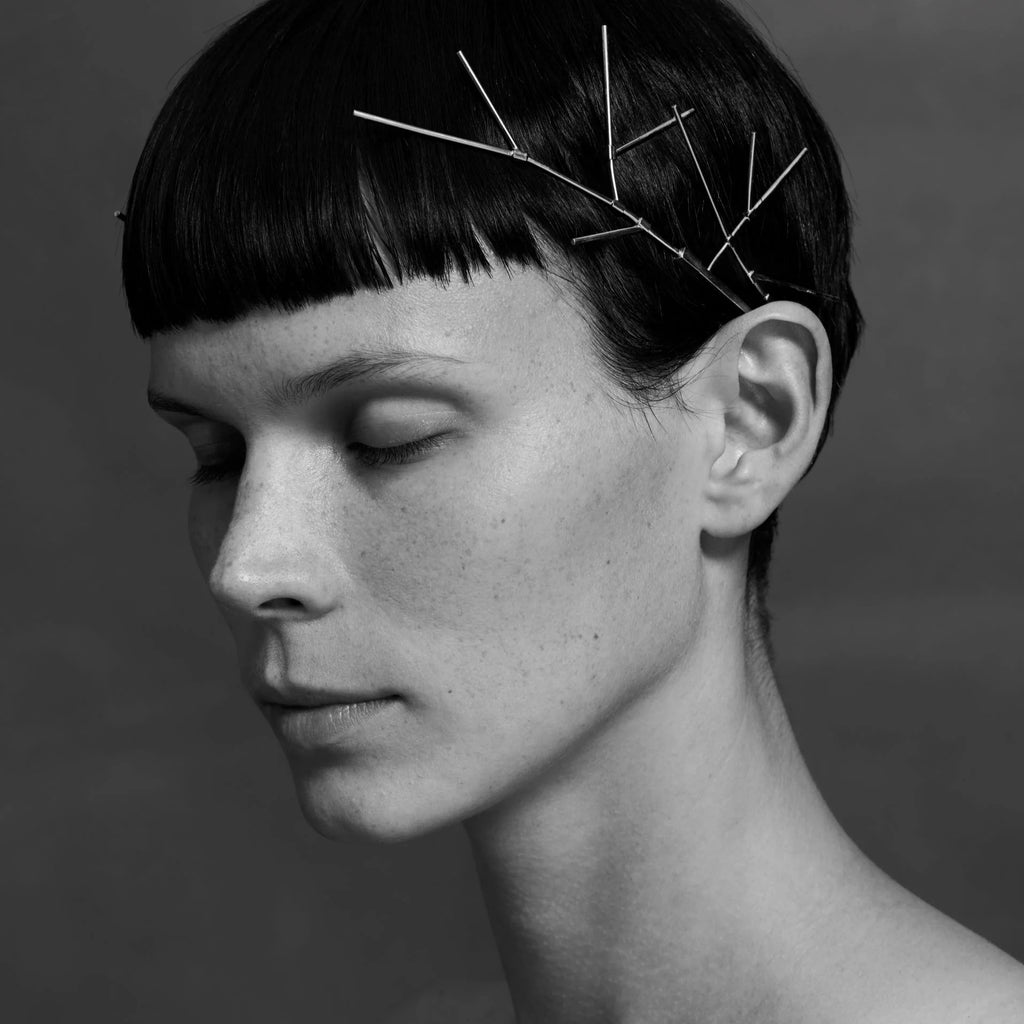 Gold Plated Head Piece "Aerie"