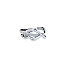 White Gold Ring "Bare Souls. Two-Shank"