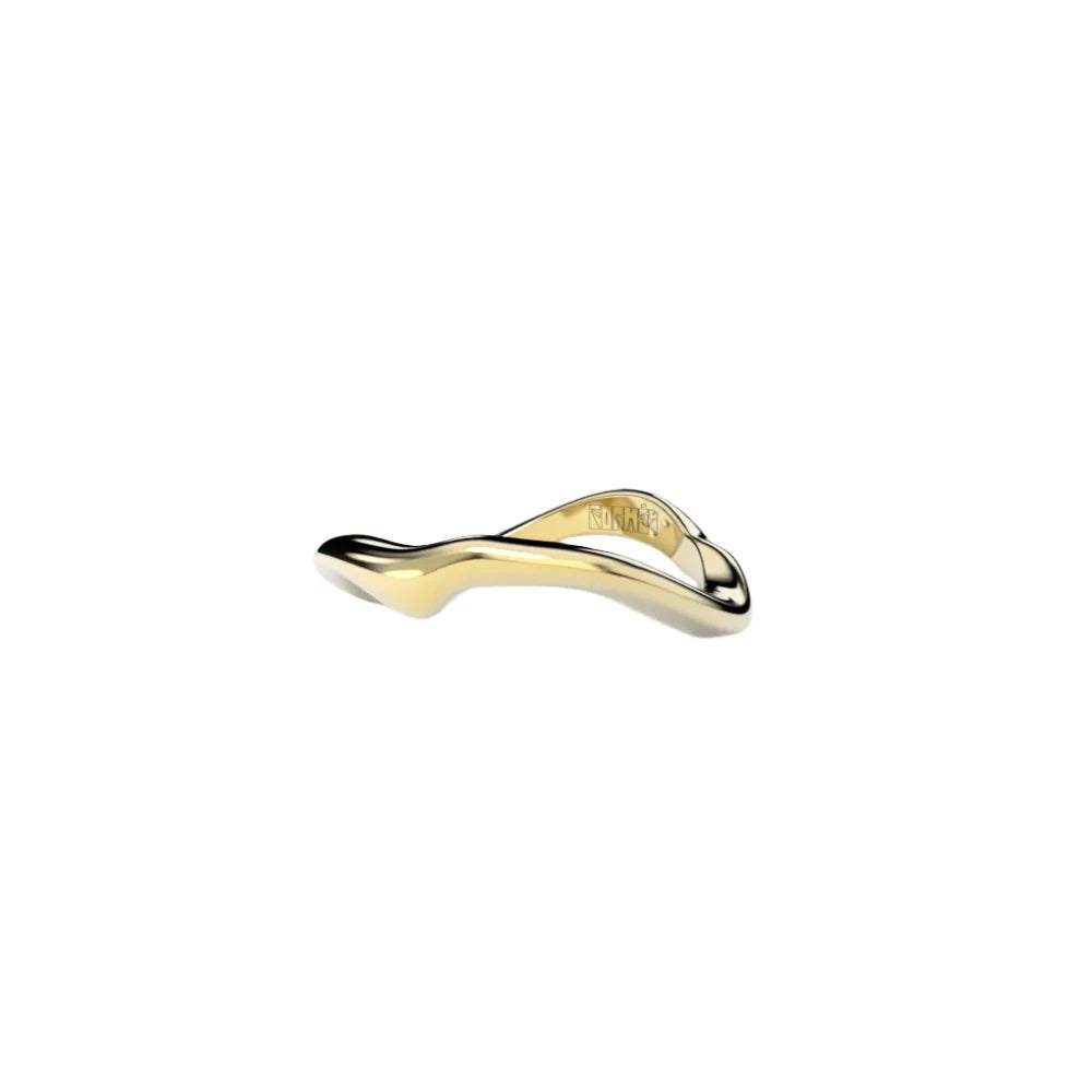 Yellow Gold Ring "Bare Souls"
