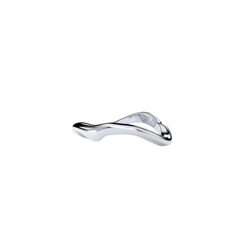 White Gold Ring "Bare Souls. Sole Shank"